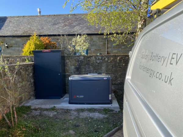 Building integrated solar in-roof BIPV system on high specification home